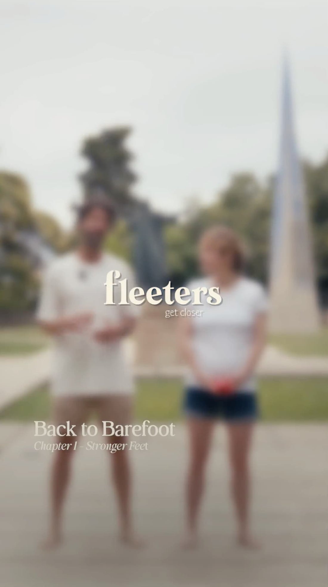 Video guide with exercices to strengthen your feet