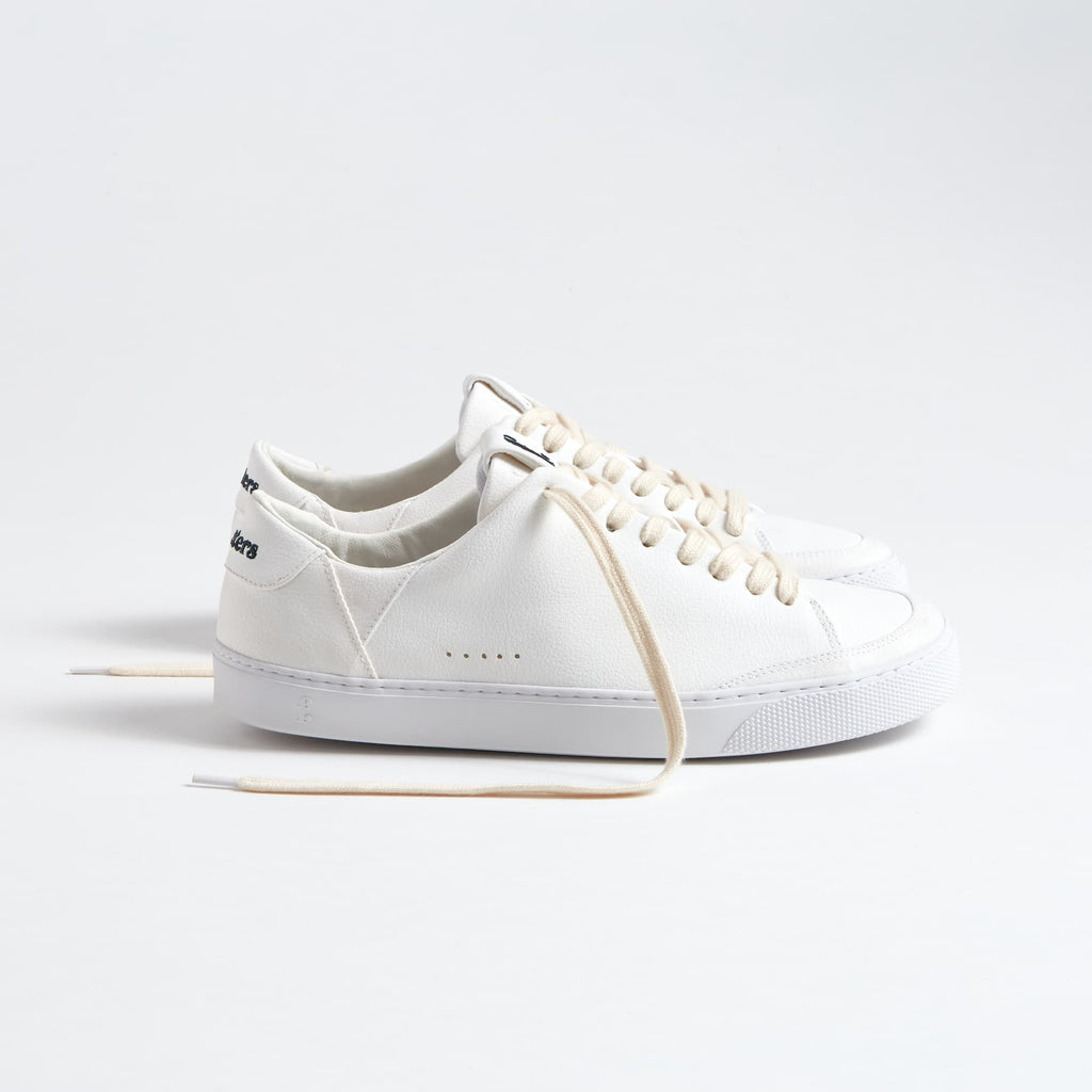 Lemon White - Barefoot sneakers - side view