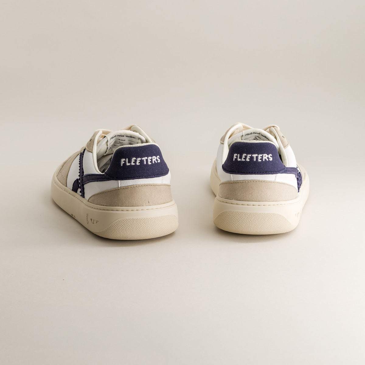 Blue barefoot sneakers - rear view