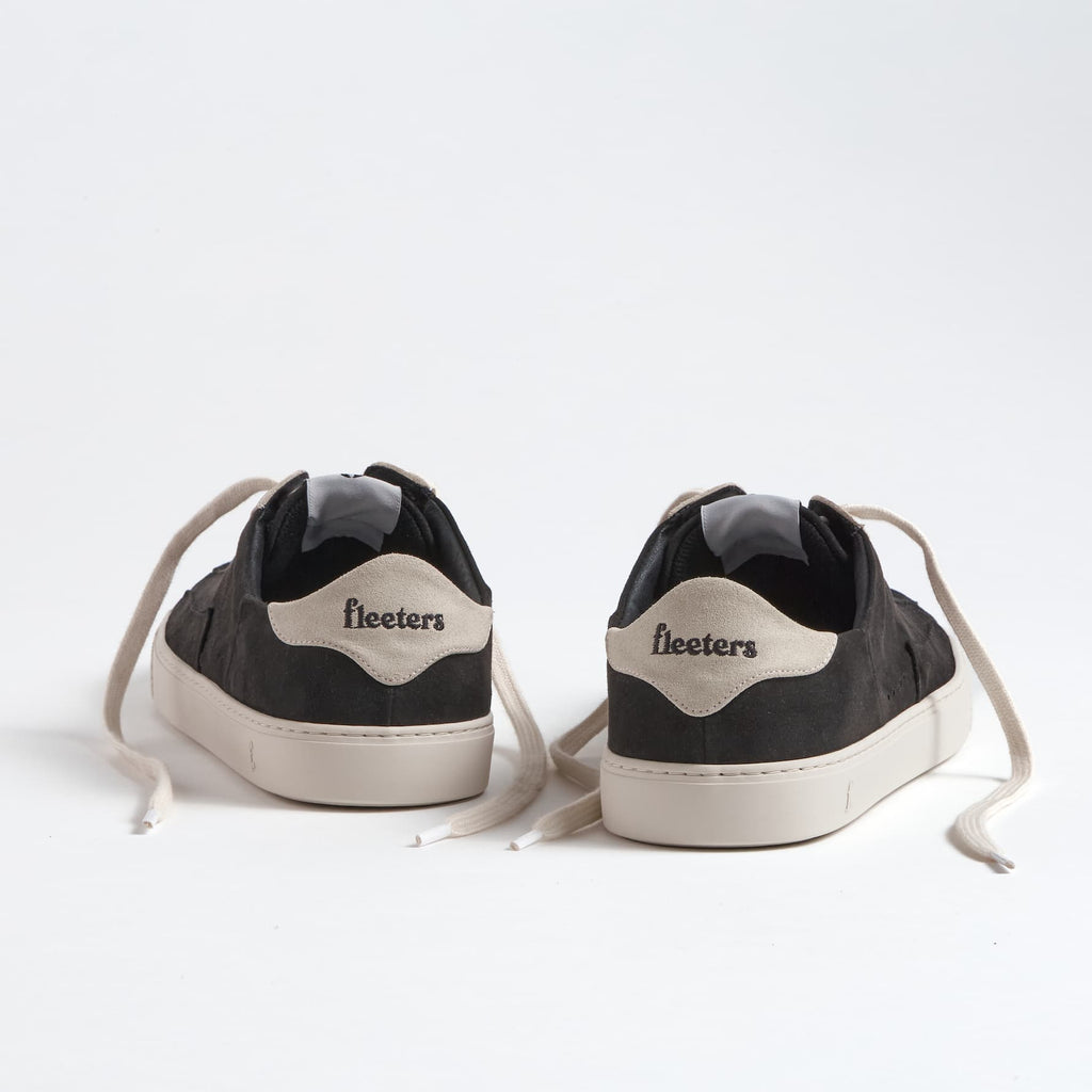 Barefoot sneakers Peach Black - rear view