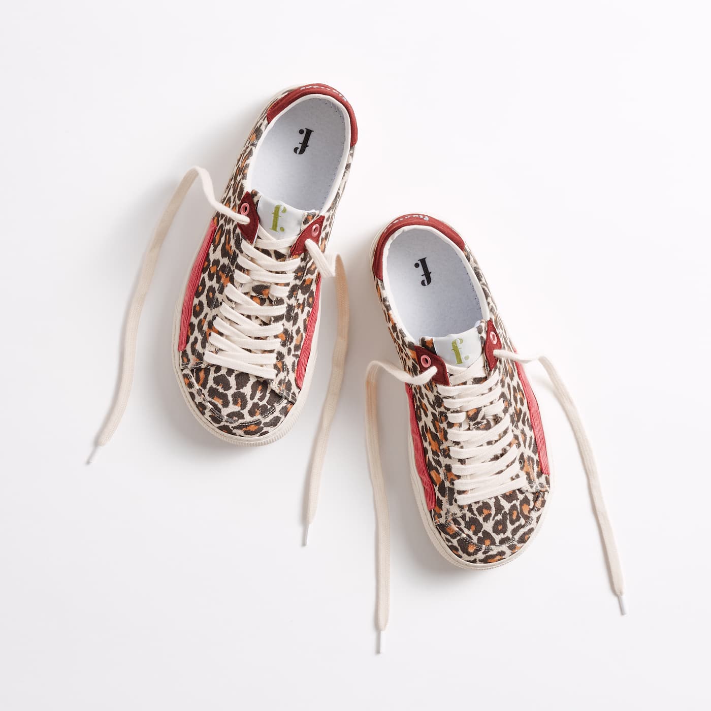 Peach Leopard & Borgona | Barefoot sneakers Fleeters Peach Leopard & Borgona | Barefoot sneakers Fleeters
