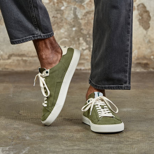 Barefoot sneakers Peach Musgo - worn