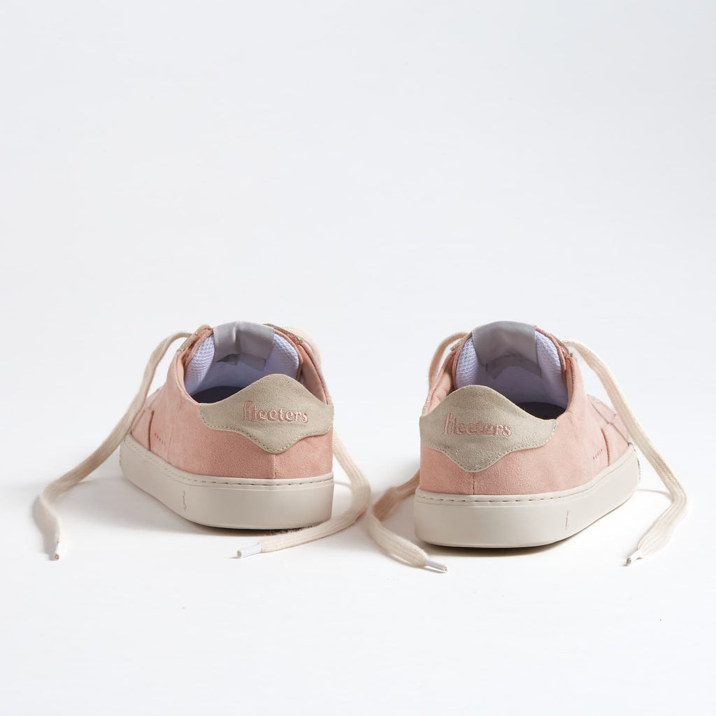 Minimalist shoes - Peach Rose - Back view