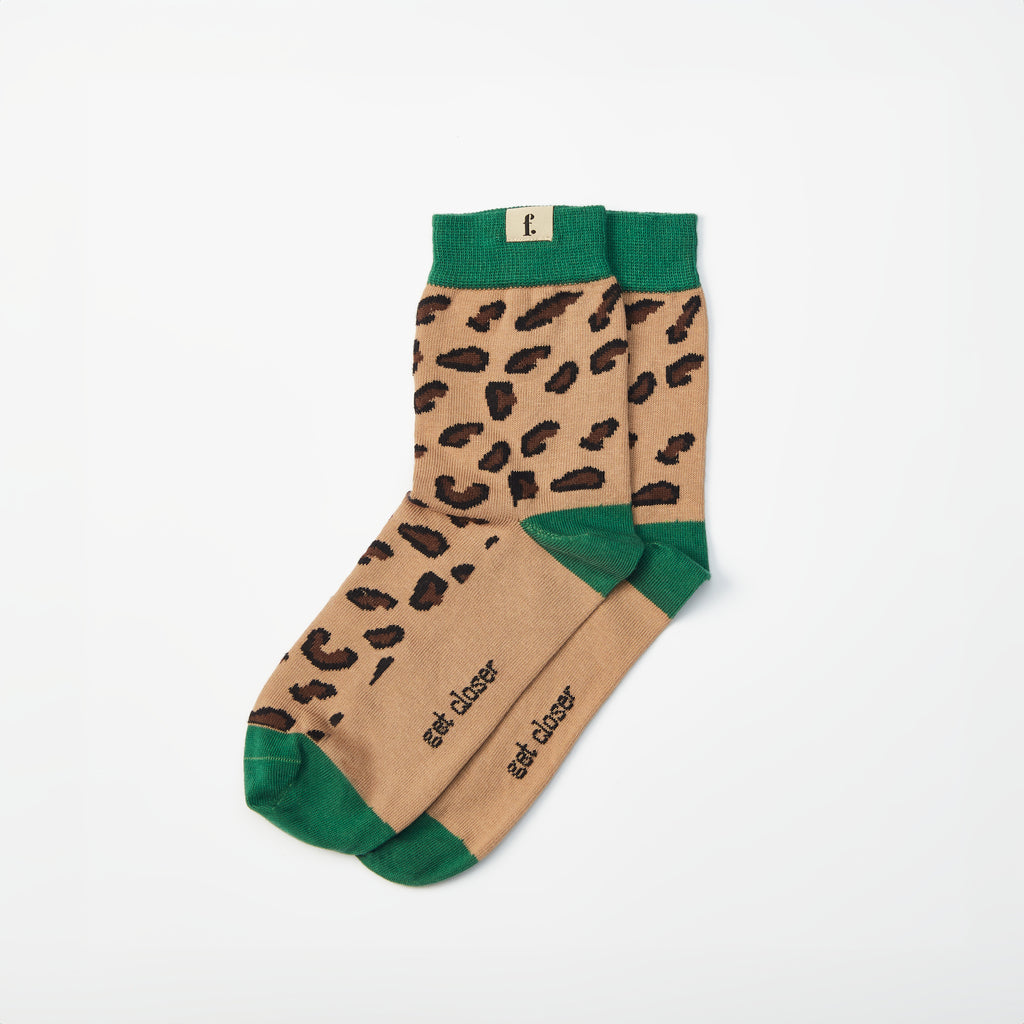 Leopard Green & Brown