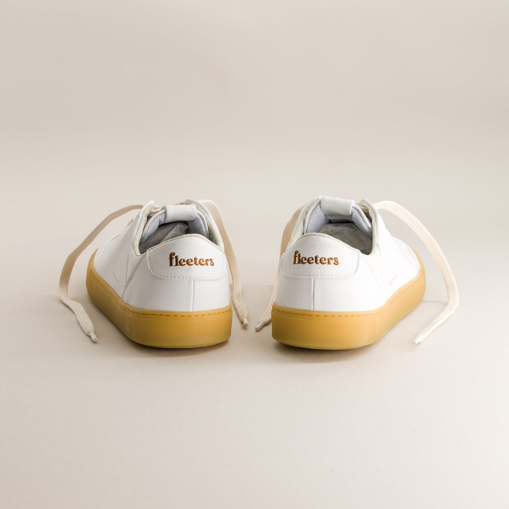 Barefoot sneakers White Gum - back view