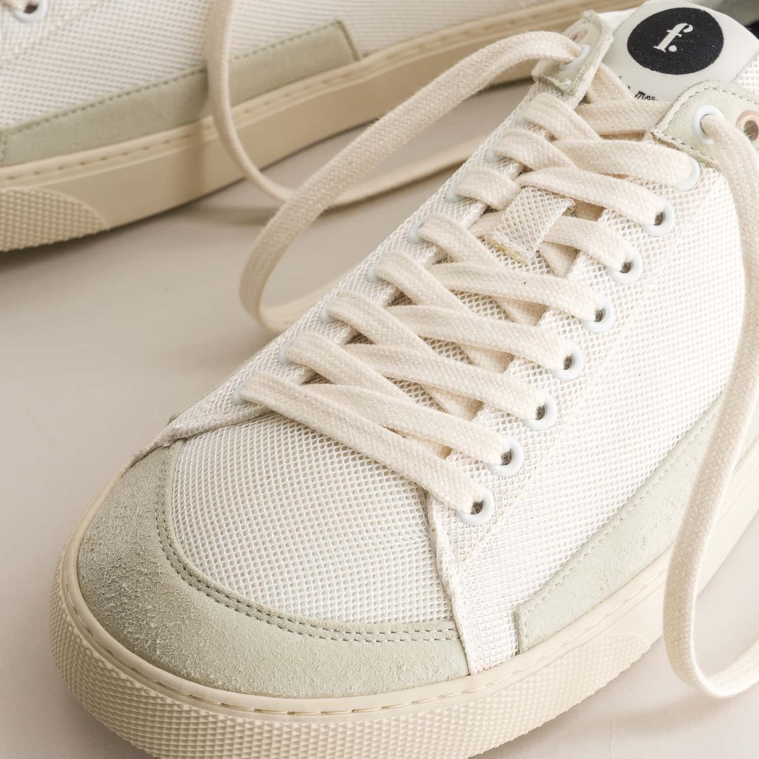 Barefoot sneakers - Peach Blush Mesh - detailled view