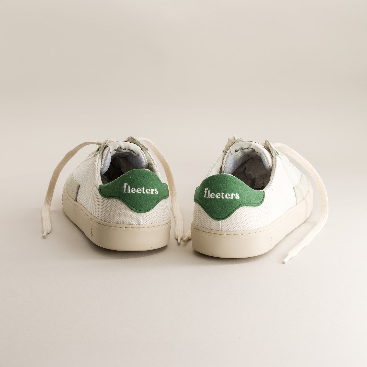 Barefoot sneakers Peach Mesh Erba - back view