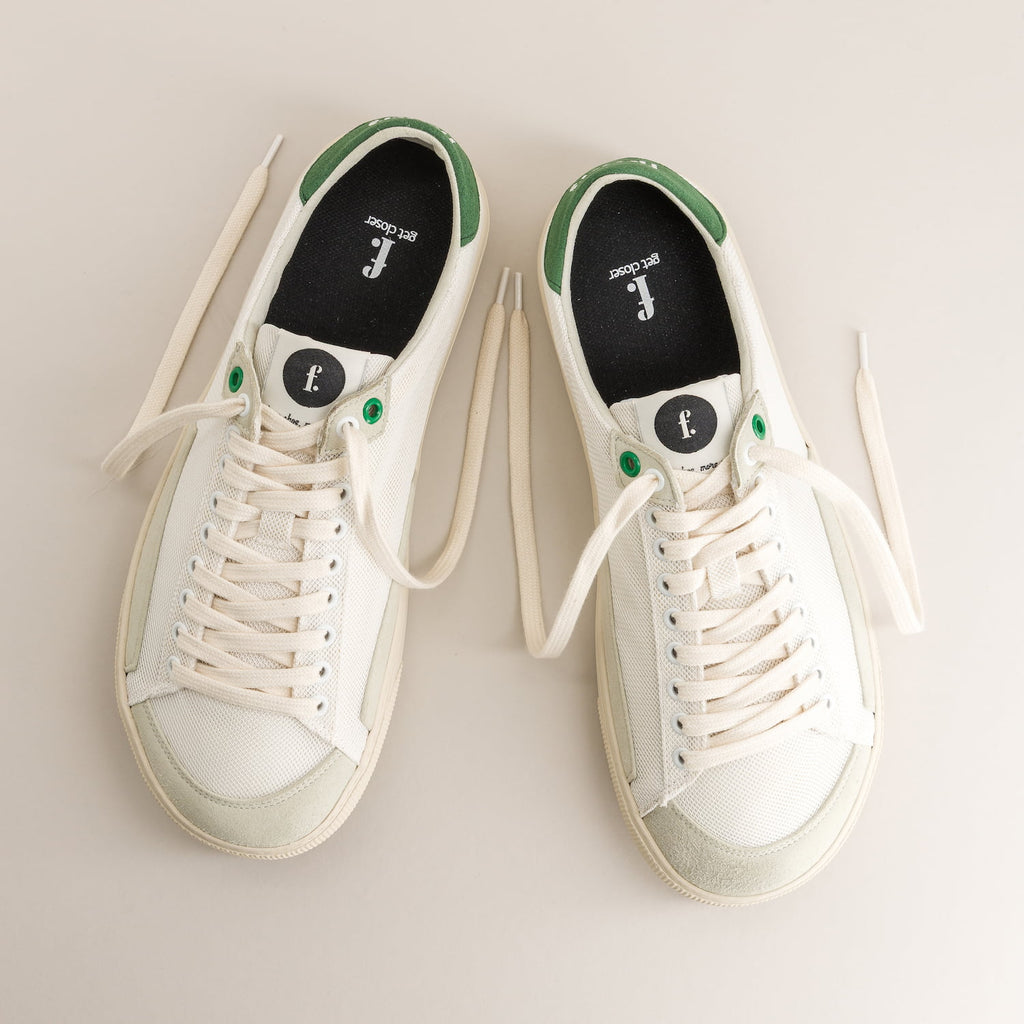 Barefoot sneakers Peach Mesh Erba - top view